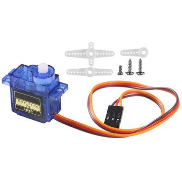 Alinan 12pcs SG90 Micro Servo Motor 9G Mini Servo Kit for RC Helicopter Airplane Car Boat Robot Arm/Hand/Walking/Servo Door Lock
