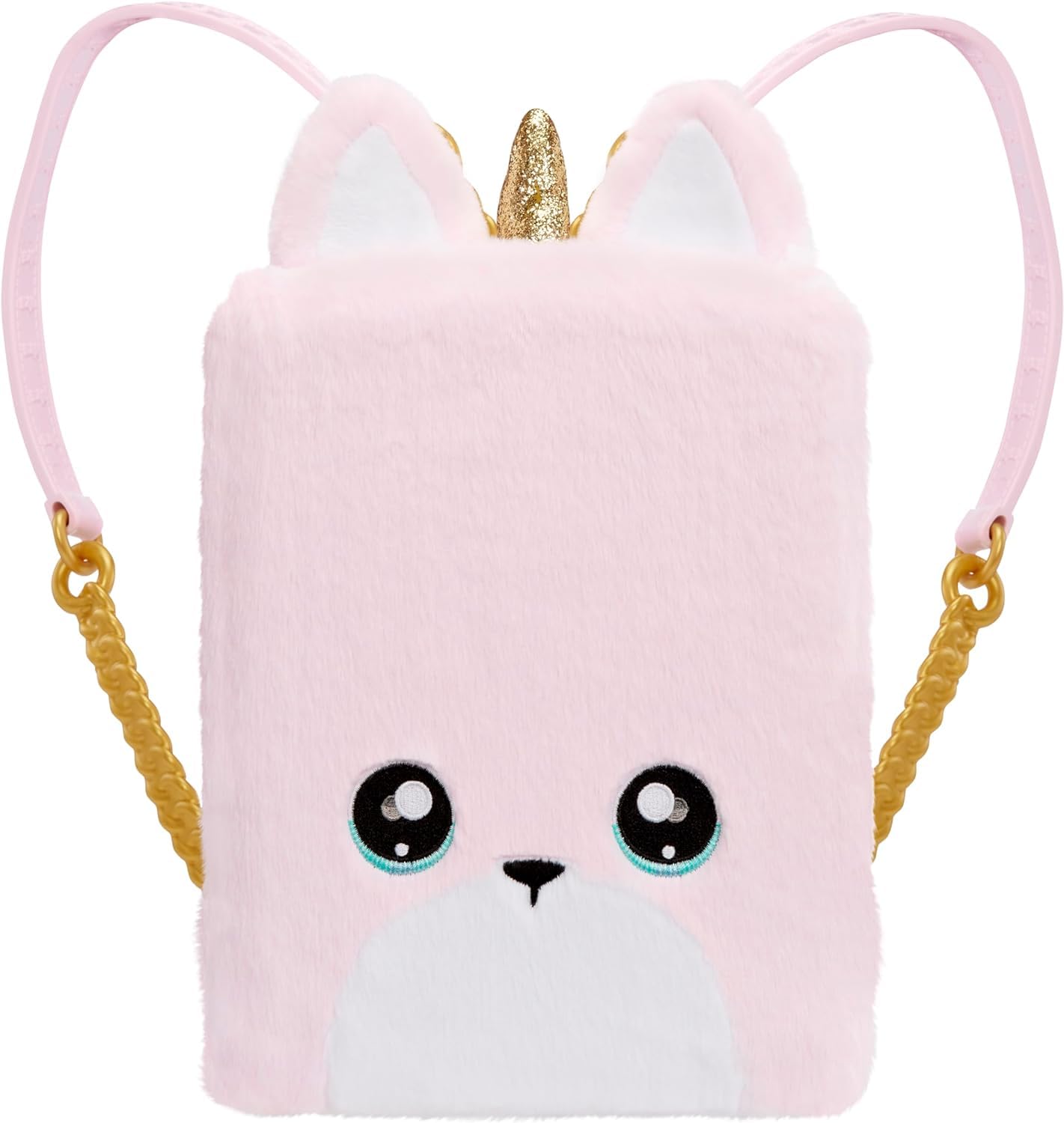 Na! Na! Na! Surprise 3-In-1 Backpack Bedroom Unicorn Playset Britney Sparkles Fashion Doll, Fuzzy Pink Unicorn Backpack, Closet With Pillows & Blanket, Kids Gift Ages 4 5 6 7 8+