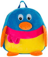 Blue Tree Duck Kid'S Soft Plush Multi Color Cartoon Backpack For Travelling, Picnic Bag, Gift Purpose (Duck 3-5 Years)