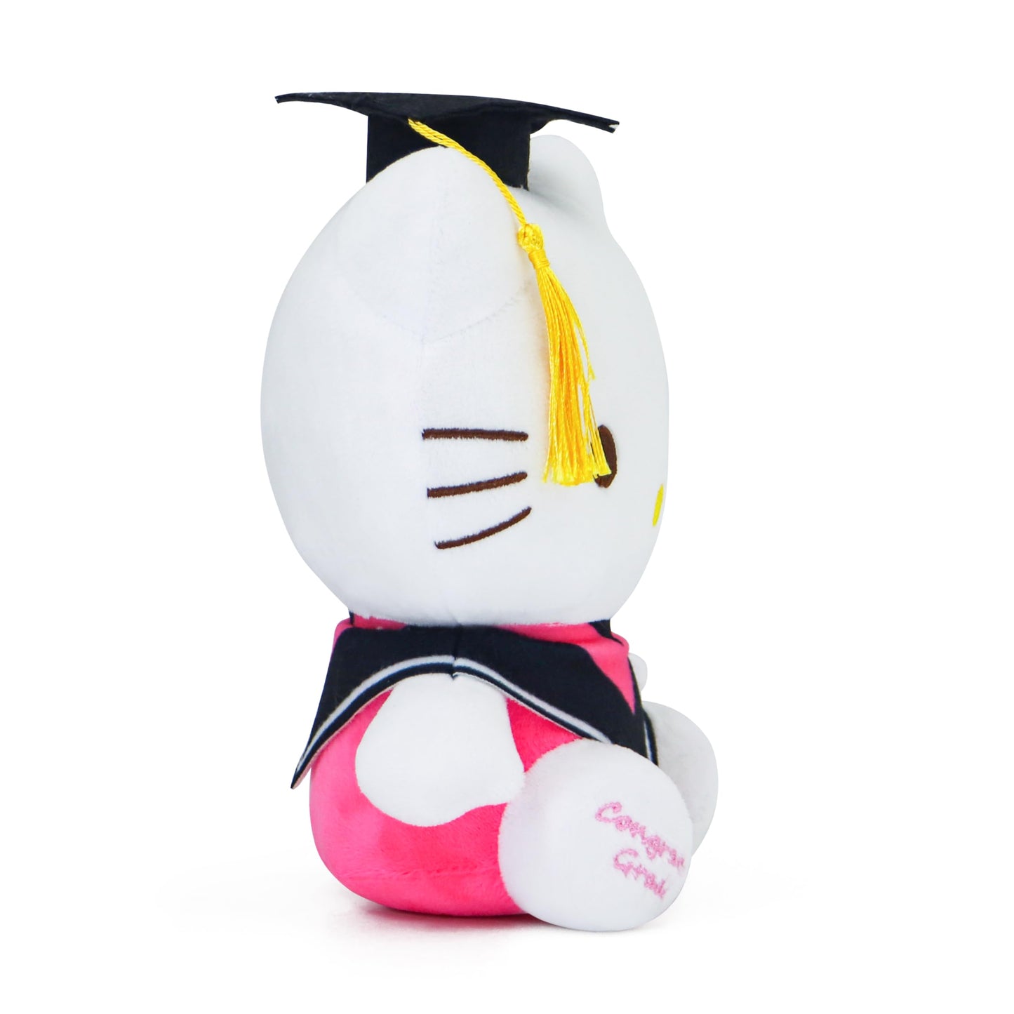Coaqac 2025 Graduation Cat Plush - 7.8 Inch Class Of 2025 Commemorative Decoration For Graduation Ceremonies, Party Displays & K