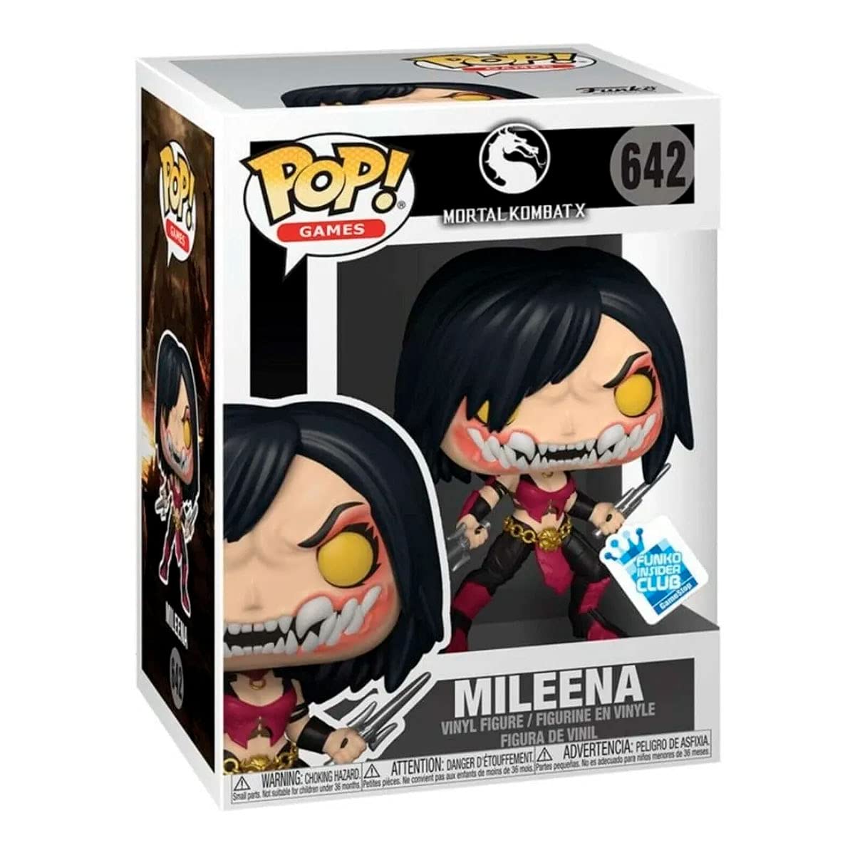 Funko Pop! Mortal Kombat X Mileena Insider Club Exclusive Figure 642