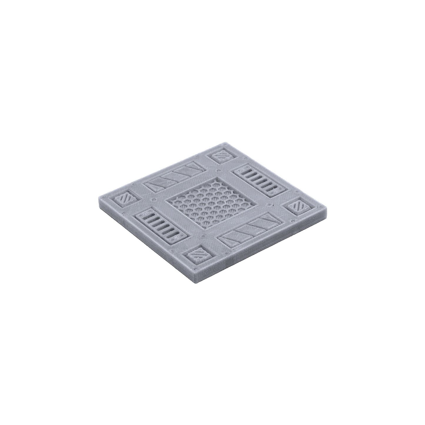 EnderToys Mid-Level Industrial Skirmish Field Terrain Scenery for Necromunda Kill Team Compatible with Sector Mechanicus 3D Printed and Paintable