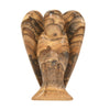 Carved Picture Jasper Gemstone Peace Angel Pocket Guardian Angelhealing Statue 2 Inch