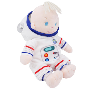 June Garden 12' Sweet Dolly Astronaut - Stuffed Ultra Soft Baby Doll For Birth And Up - Spacesuit Outfit