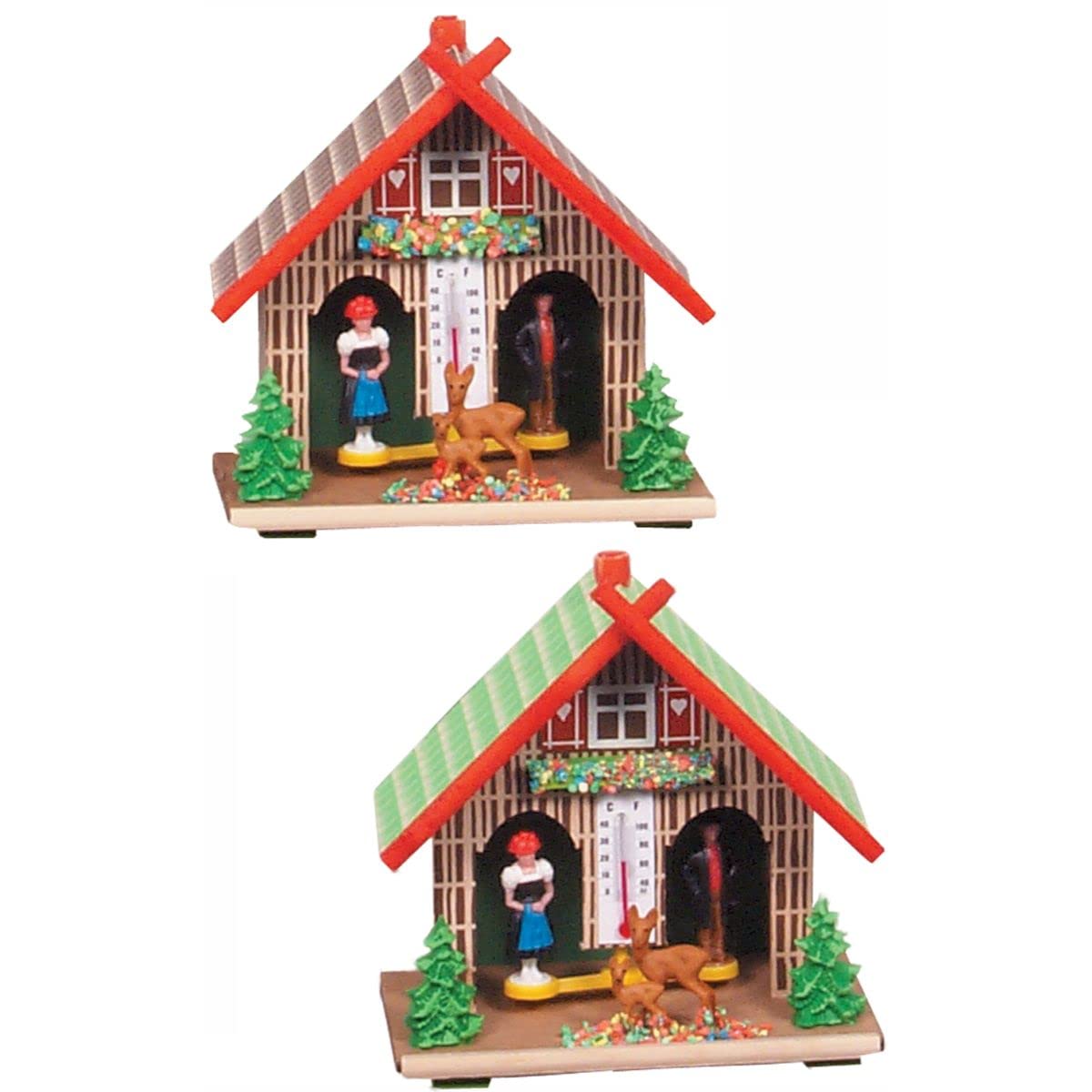Alexander Taron 204-24 Engstler Weatherhouse H X 5.5'' W X 3'' D, Brown