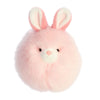 Aurora Vibrant Spring Bunny Puff Stuffed Animal - Decorative Charm - Endless Fun - Pink 5 Inches