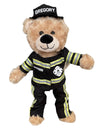 ZZZ Bears Personalized Firefighter Teddy Bear, Thoughtful Gift for Firefighters, Spouses & Kids