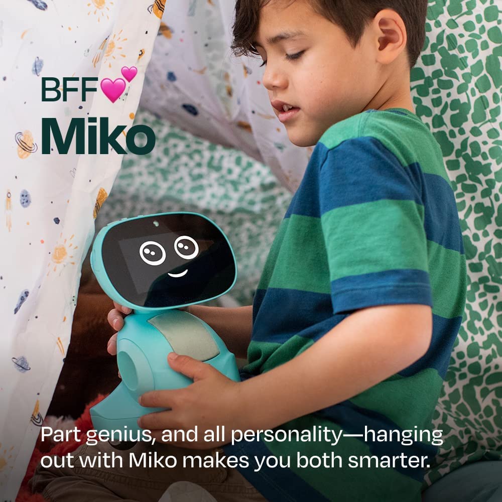 Miko 3: AI-Powered Smart Robot for Kids | STEM Learning & Educational Robot | Interactive Robot with Coding apps + Unlimited Gam