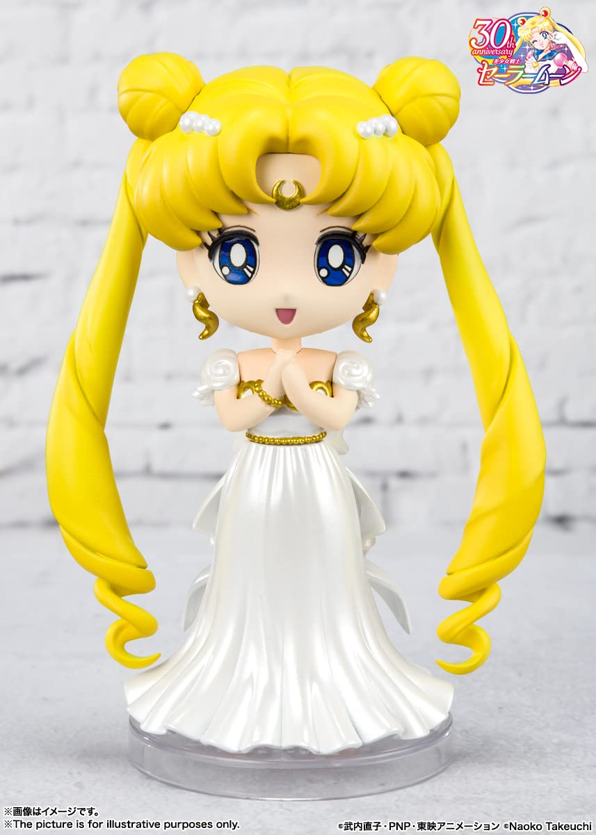Tamashii Nations - Pretty Guardian Sailor Moon - Princess Serenity, Bandai Spirits Figuarts Mini Action Figure