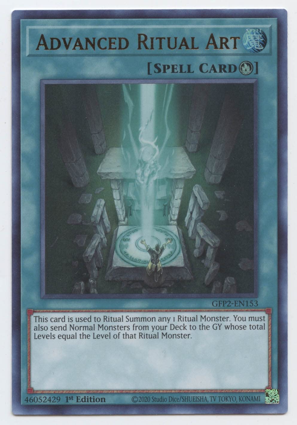 Advanced Ritual Art - Gfp2-En153 - Ultra Rare - 1St Edition