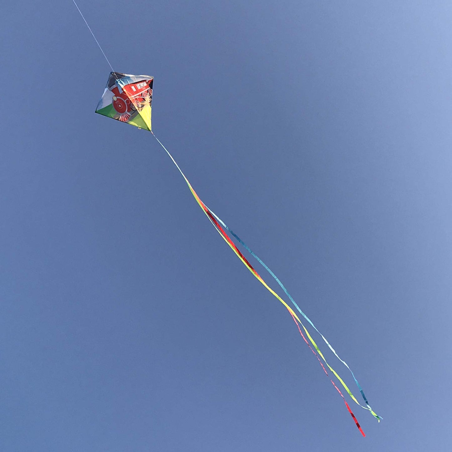 In The Breeze 3285 - Train 30 Inch Diamond Kite - Fun, Easy Flying Kite