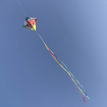In The Breeze 3285 - Train 30 Inch Diamond Kite - Fun, Easy Flying Kite
