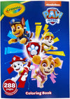Crayola PAW Patrol Coloring Book with Stickers, 288 Pages, Multi Color, Toddler Toys, Ages 3+ - 1 Count