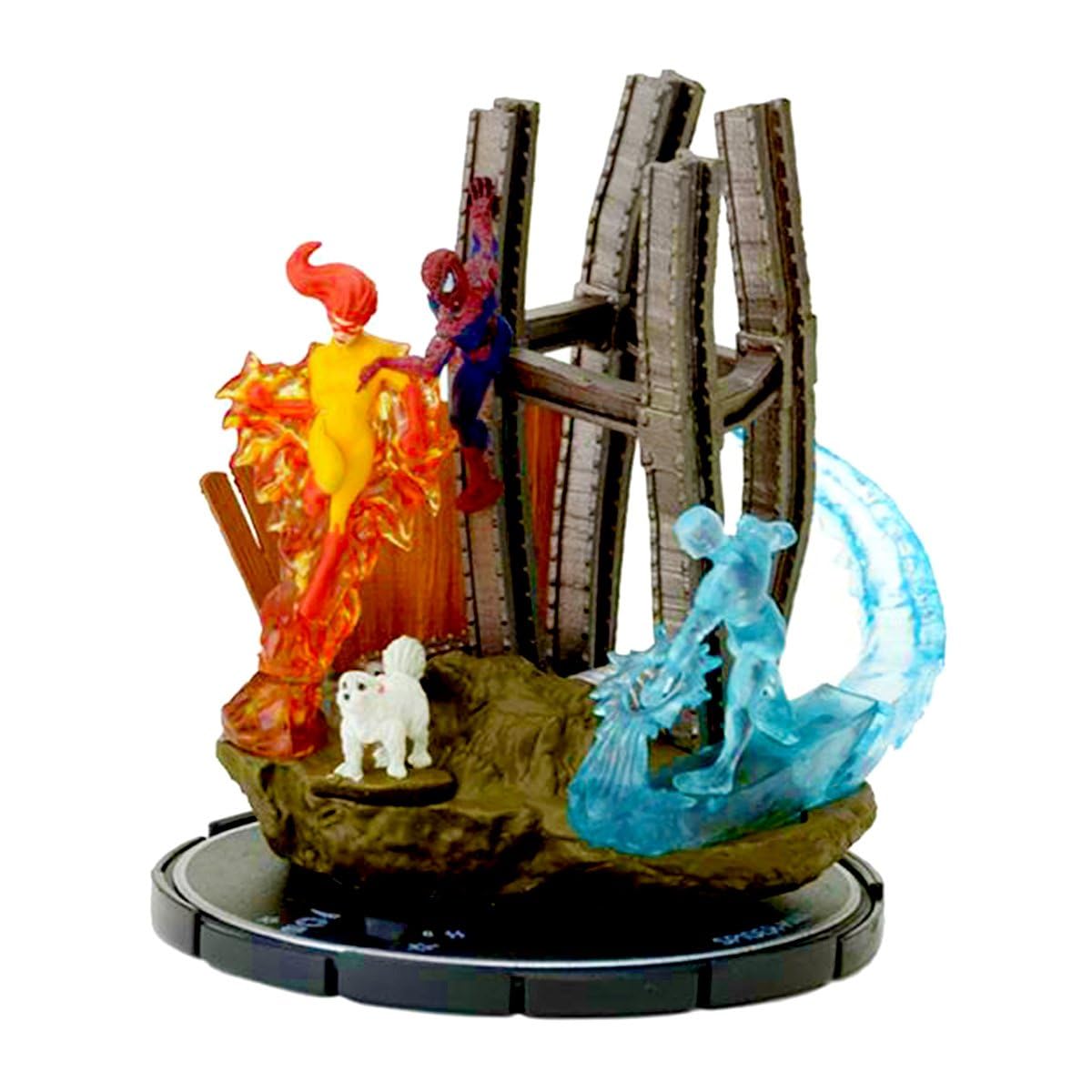 Spider-Man And His Amazing Friends Heroclix Team Pack Team Base