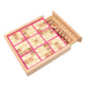 ECOMISTIQ Wooden Sudoku Game Board Chess Toy Puzzles Desktop for Kids Gift Pink| Other Educational Toys| |Toys & Hobbies