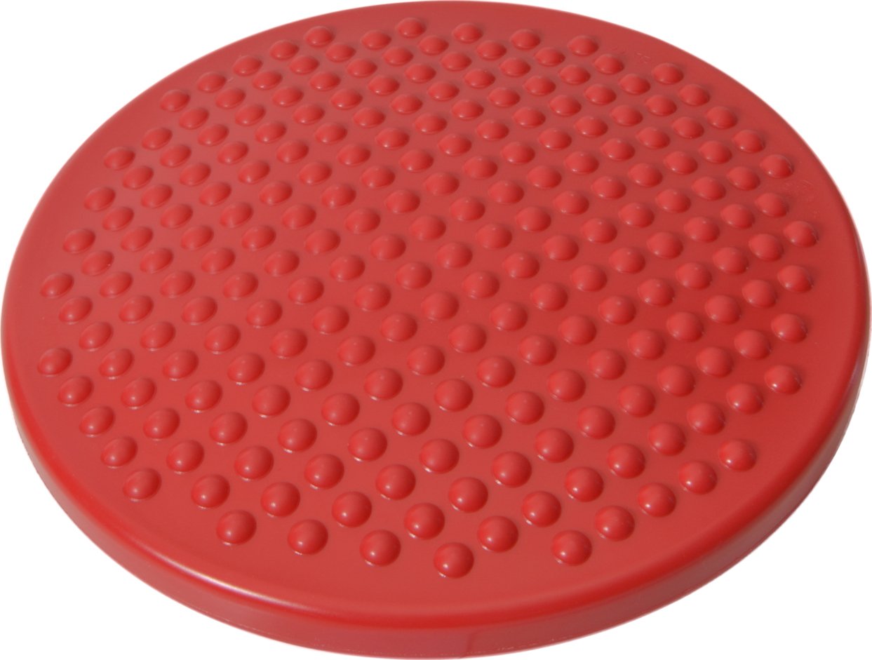 Gymnic Disc 'O' Sit Jr. Inflatable Seat Cushion, Red, 12 Inches