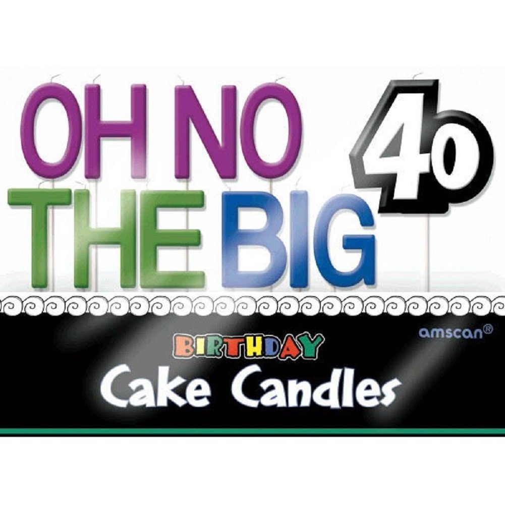 Amscan Candles, 3, Multicolor