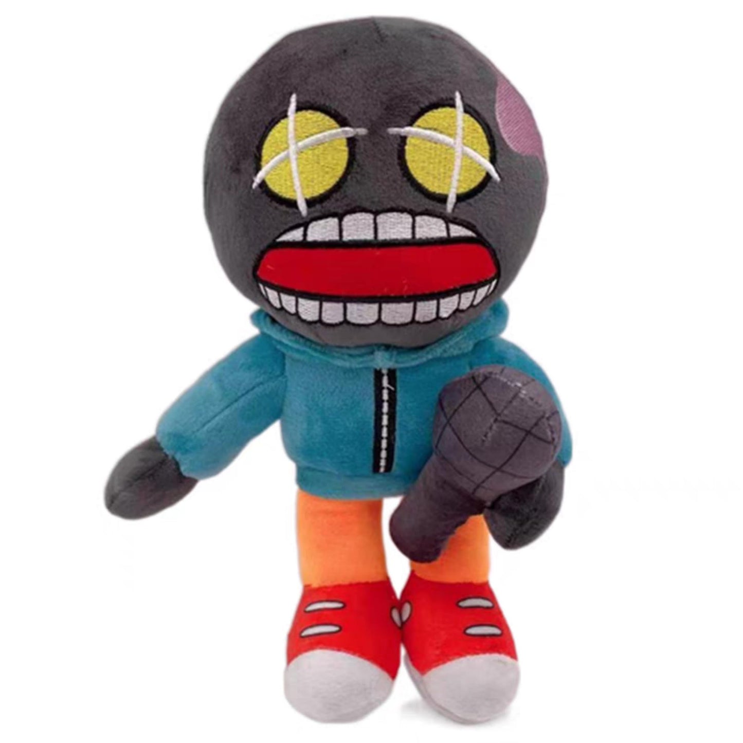 Whitty Plush Friday Night Funkin Plushie, Whitty Plush, Fnf Plushies Whitty, 10 Inch