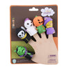 5 Pieces Halloween Finger Puppets Witch, Ghost, Grim Reaper, Green Monster, And Pumpkin Character Finger Toys, Halloween Party F