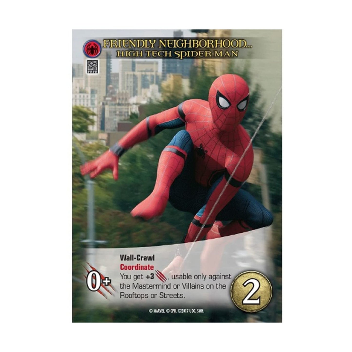 Upper Deck: A Marvel Deck Building Game: Spider-Man Homecoming Expansion Small
