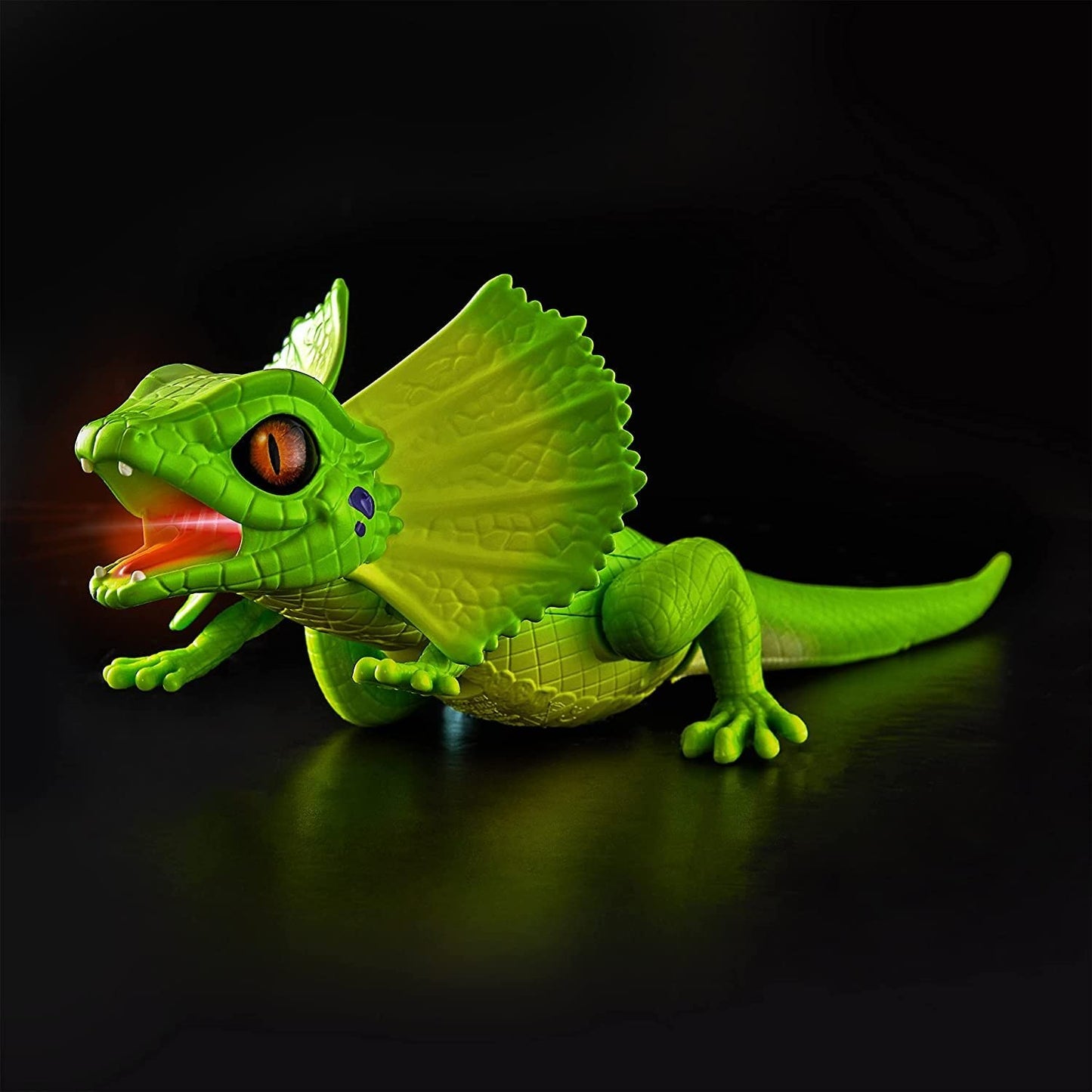Robo Alive Lurking Lizard Series 3 Green By Zuru Battery-Powered Robotic Light Up Interactive Electronic Reptile Toy That Moves