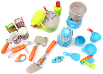 Az Trading & Import Ps80A Little Explorers Camping Gear Toy Tools Play Set 20Pcs