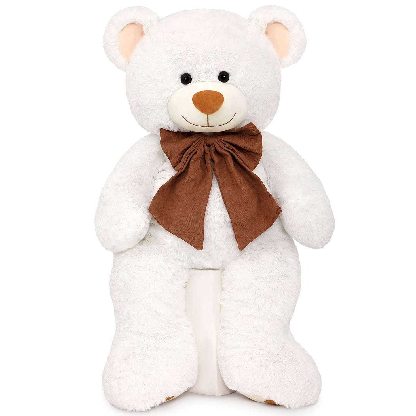 Morismos Teddy Bear Stuffed Animal 39In,Giant Bear Plush For Girlfriend,Big Teddy Bear Toy,Huge Teddy Bear Gift For Boy Girl Val
