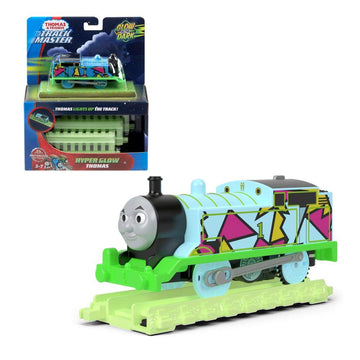 Thomas & Friends Hyper Glow Thomas Fvj73, Thomas The Tank Engine & Friends Glow In The Dark Trackmaster Engine, Multicolour