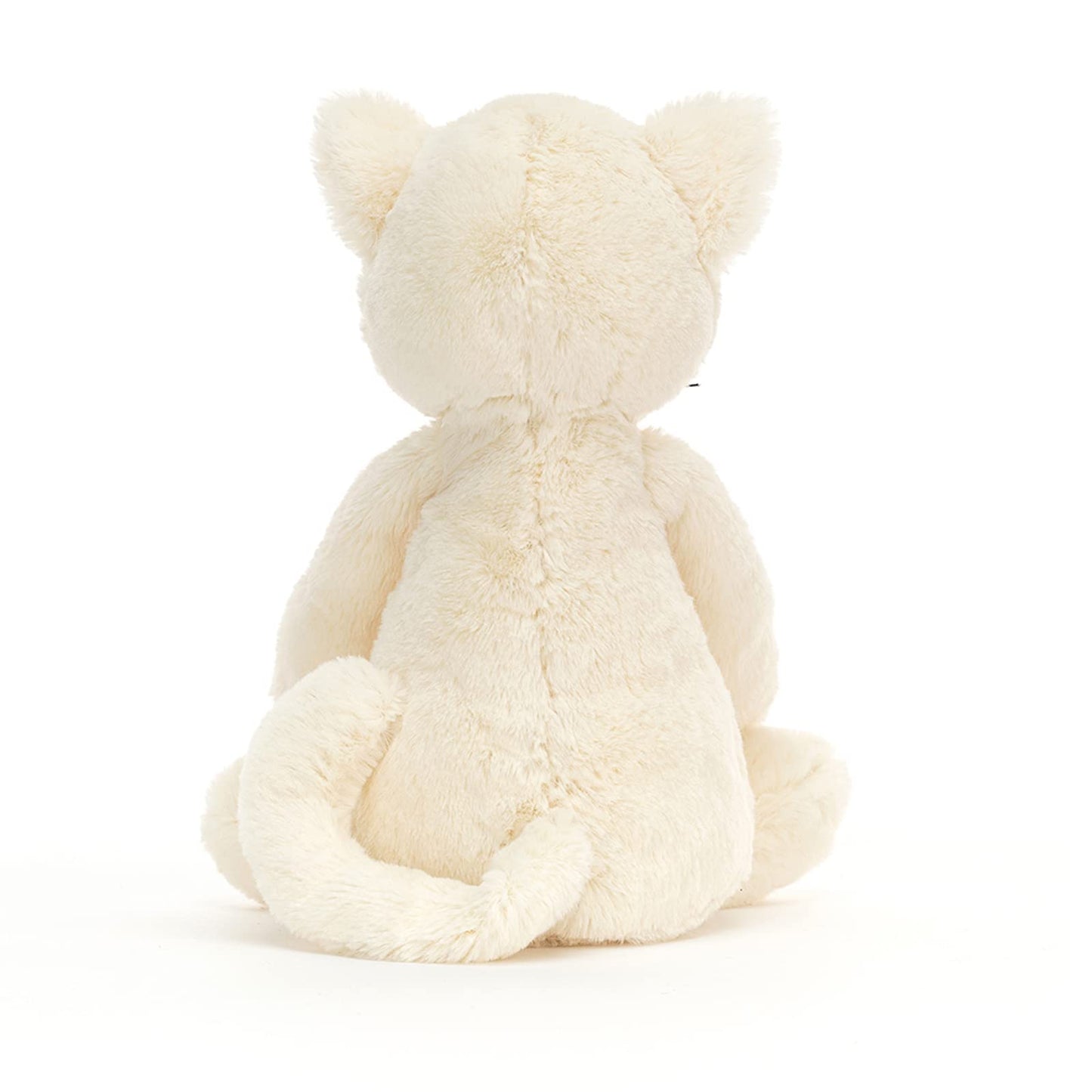 Jellycat Bashful Cream Kitten Stuffed Animal, Medium 12 Inches | Cats & Kittens Plush Toy | Classic Children'S Gift