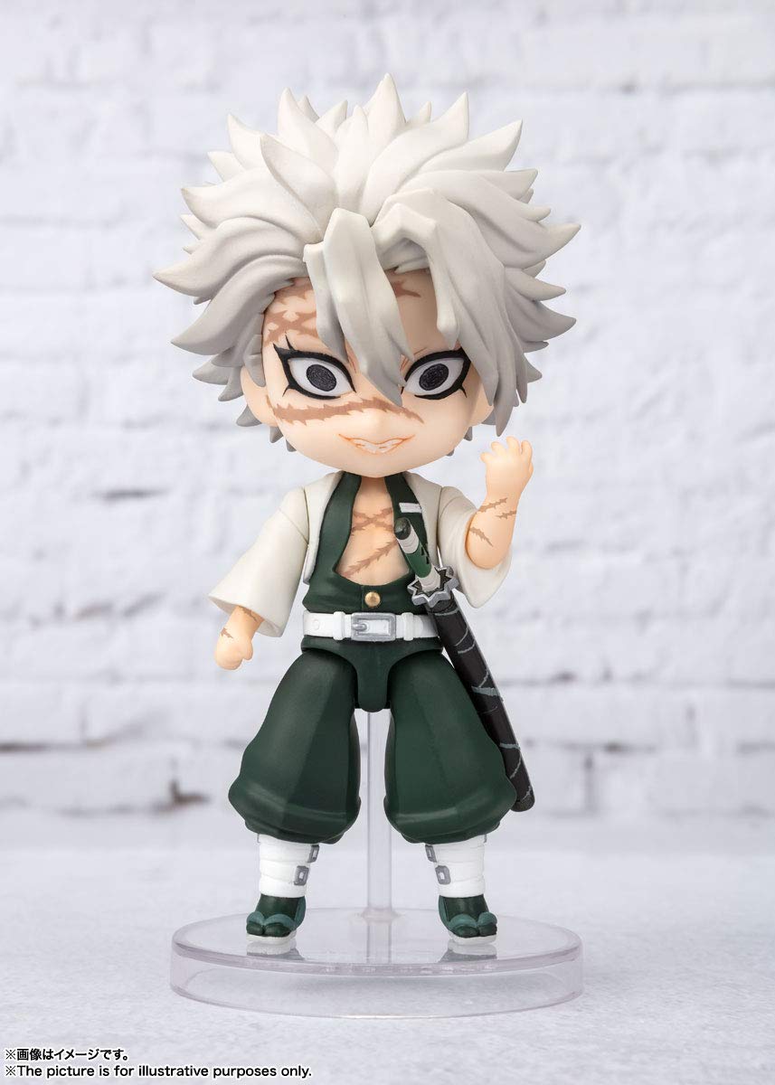 Tamashii Nations - Demon Slayer: Kimetsu No Yaiba - Shinasugawa Sanemi, Bandai Spirits Figuarts Mini Action Figure