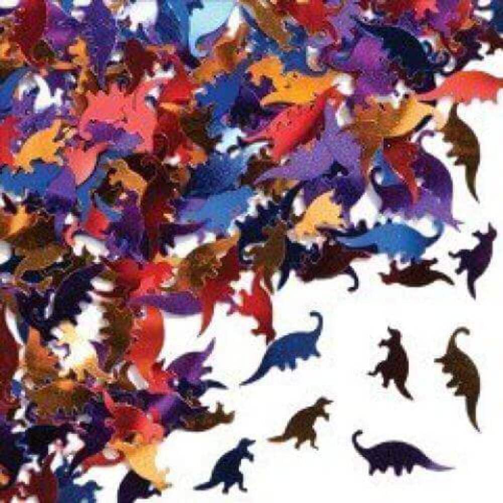 Foil Dinosaurs Confetti