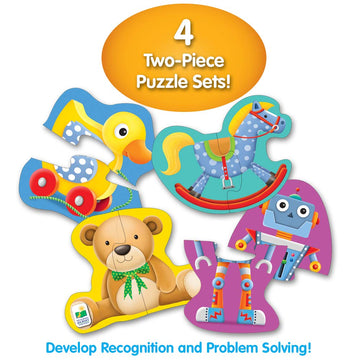 The Learning Journey My First Shaped Puzzle - My Toys - Fun Shaped Toddler Puzzles & Gifts For Boys & Girls Ages 2 And Up, Award Winning Educational Toys