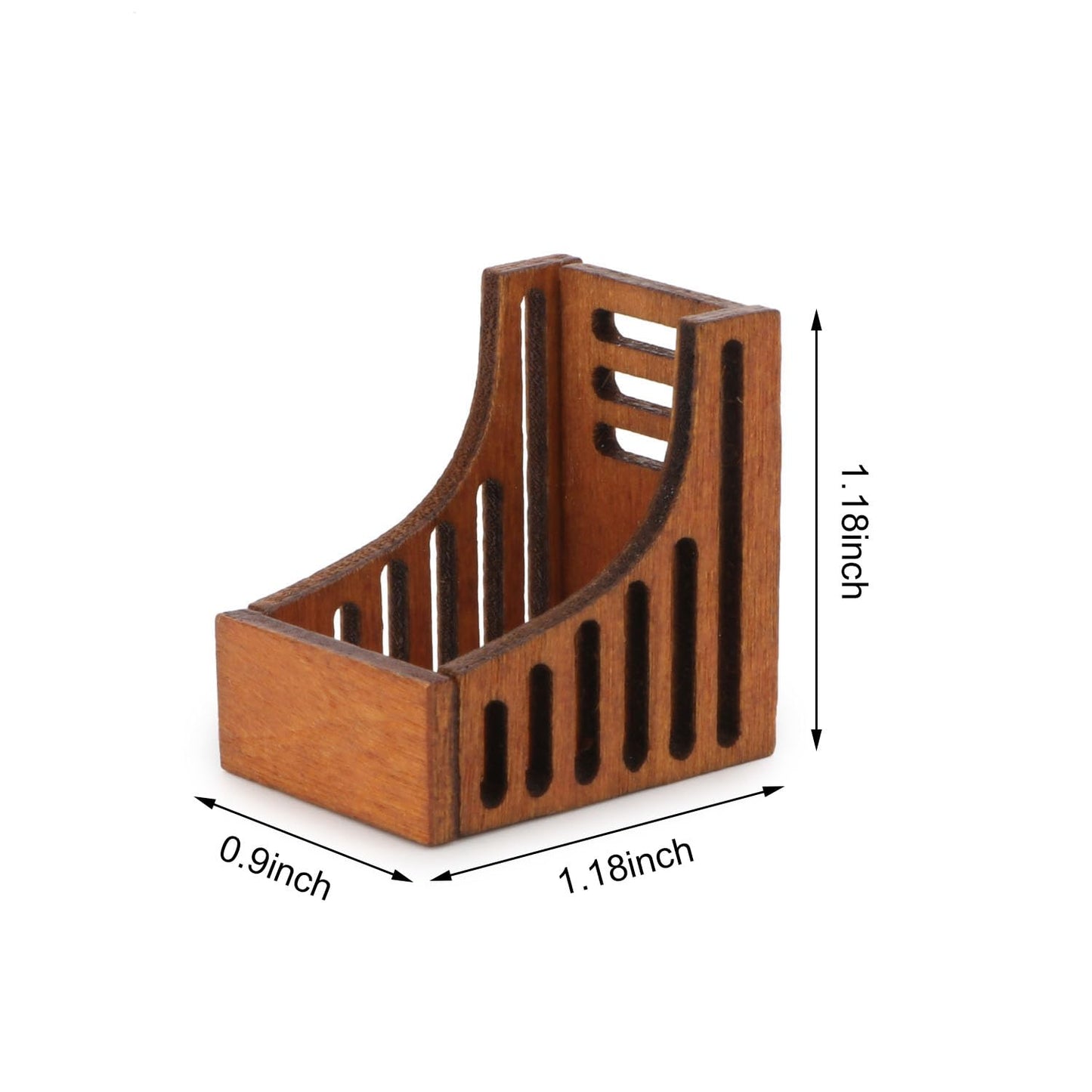 Dollhouse Miniature Desktop Bookshelf With Books Set Wooden Bookcase Furniture Miniature Desktop Organiser Mini House Decoration