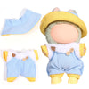 AICase for Labubu Clothes/for Labubu Outfits Clothes Set for 17cm Lububu Doll 3 Piece Set Hat Clothing for LA BUBU Boys and Girls Stylish Adorable Dolls Clothes Accessories (No Doll)(C_Style)