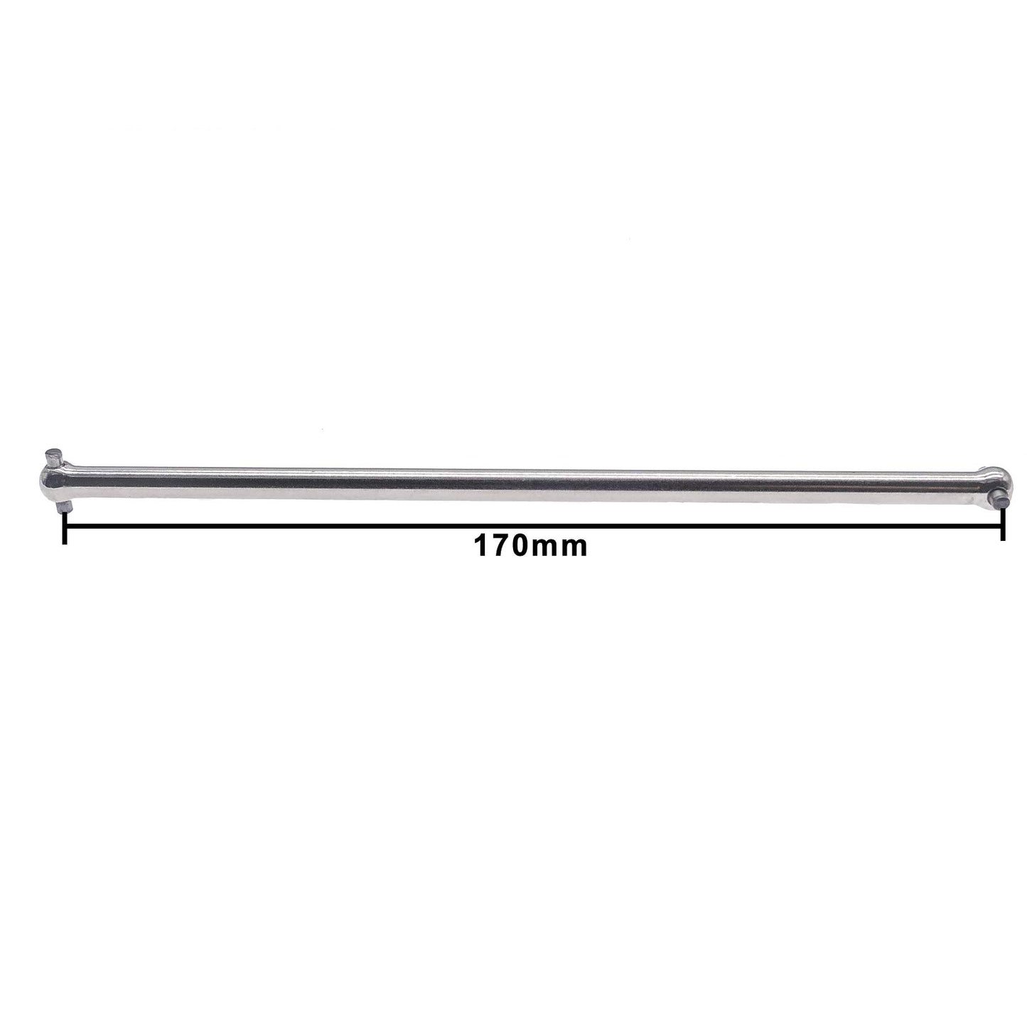 1Pcs #45 Steel Rear Center Dogbone 170mm Drive Shaft Avoid Vibration for 1-7 Arrma ARA109011 ARA109001 Infraction Limitless