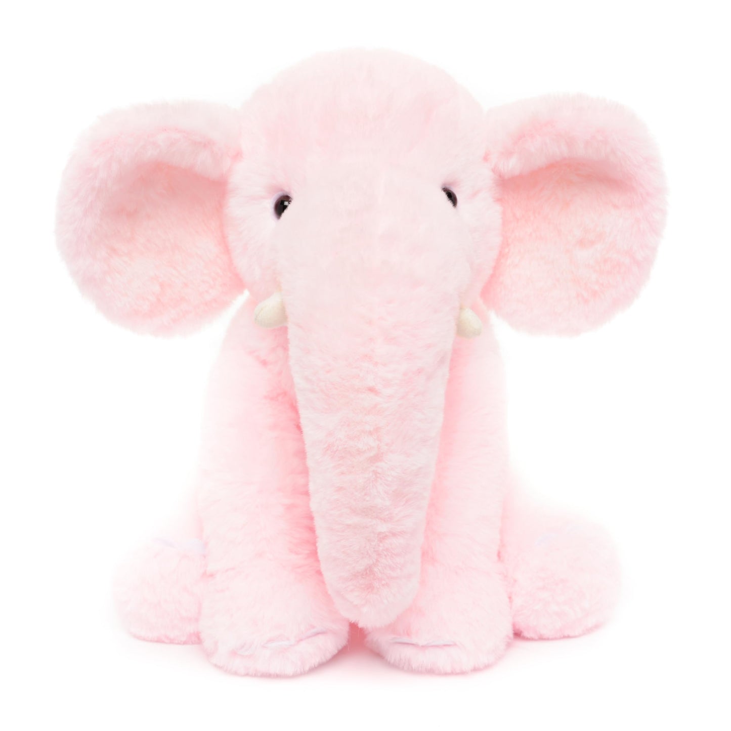 Weigedu 13'' Pink Elephant Stuffed Animal - Plush Toy For Boys, Girls, Kids, Baby Shower, Bedtime, Birthday