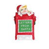 Christmas Village Accessories Ornaments Resin Christmas Village Sets Decoration For Xmas Festival Holiday (Cat Read Letter)