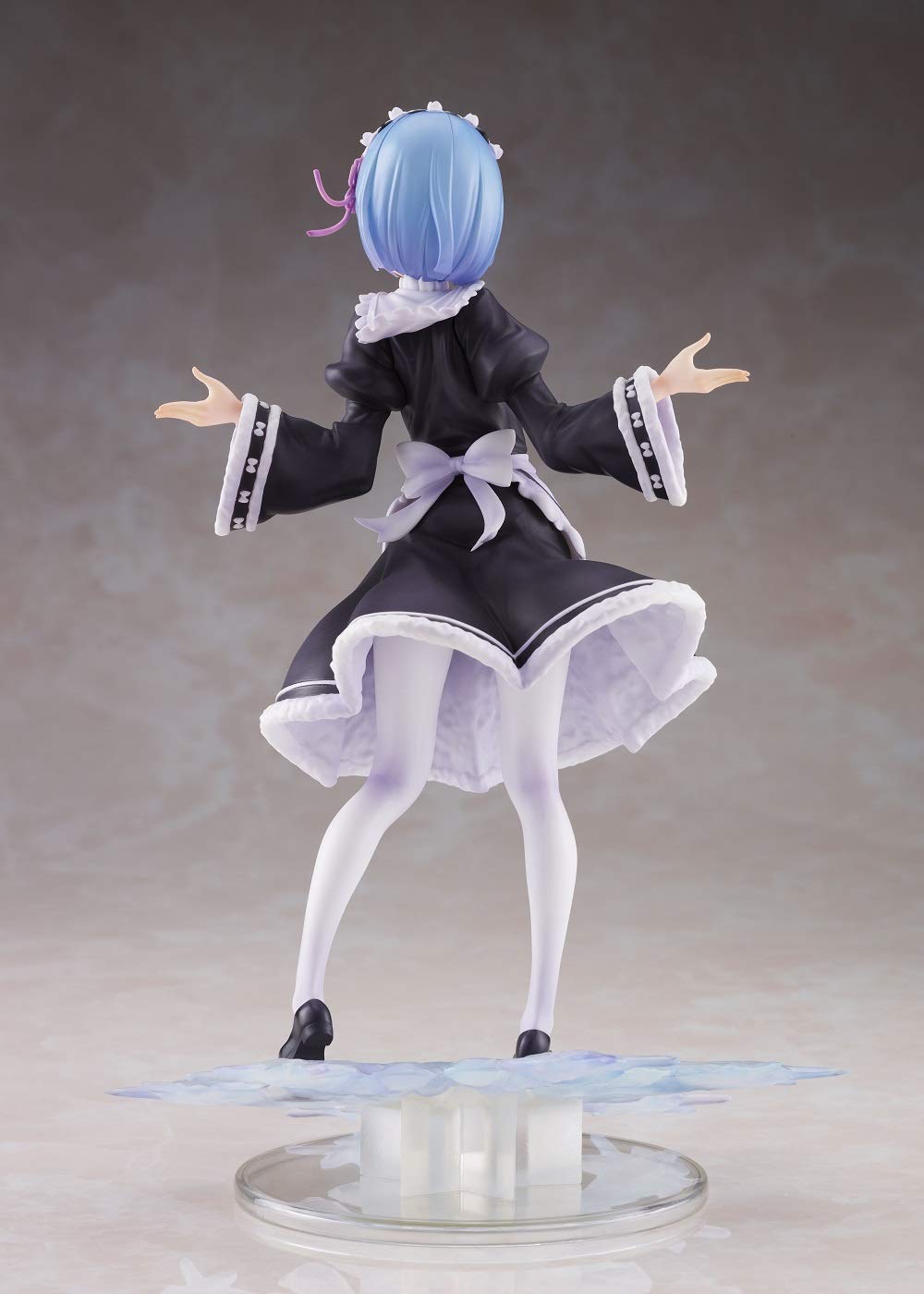 Taito Re:Zero Winter Maid Rem - Colorful Anime Pvc Doll - Artist Masterpiece, 8' Tall