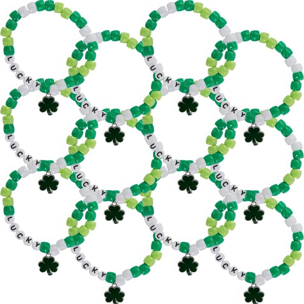 Fun Express ST. Patricks Day Bracelet CK -12 - Craft Kits - 12 Pieces