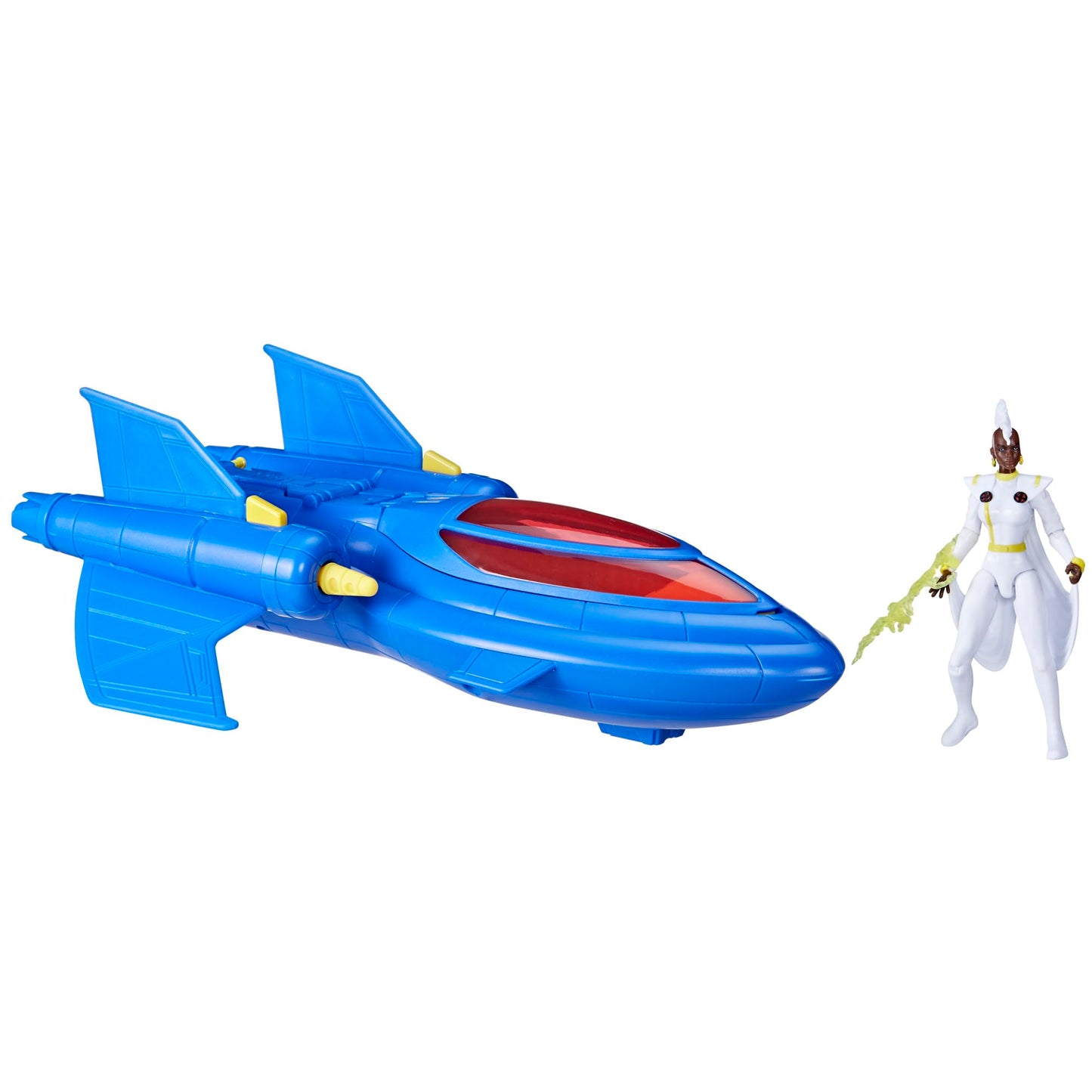 Marvel Studios X-Men '97, X-Men Team X-Jet And 4-Inch Storm Figure, Super Hero Toys And Action Figures For Kids Ages 4 And Up