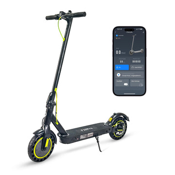 Changbu Electric Scooter For Adults, 10 Tires, 10.4Ah, 19Mph, 500W Motor, 20 Miles Range, Folding E-Scooter With Rear Suspension