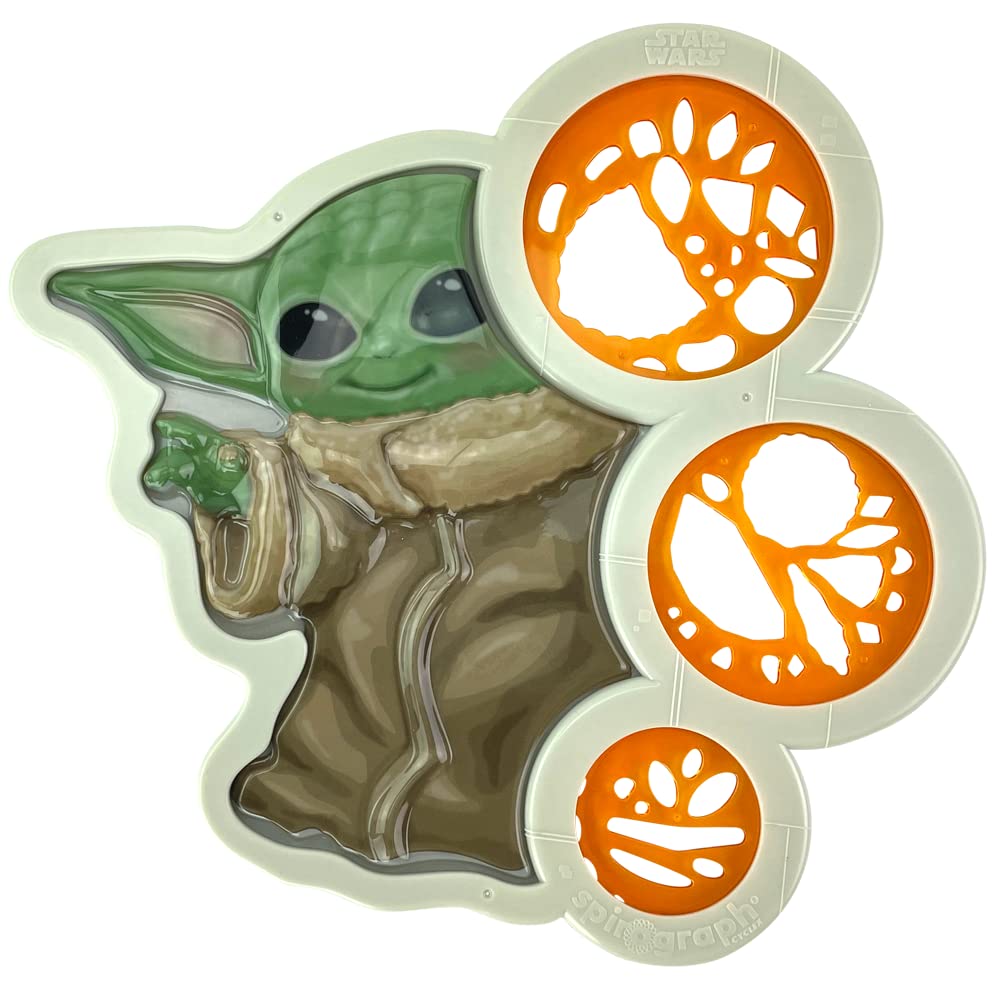 Spirograph Cyclex Studio Grogu - Disney Star Wars The Mandalorian - Baby Yoda - The Easy Way To Make Countless Amazing Designs -