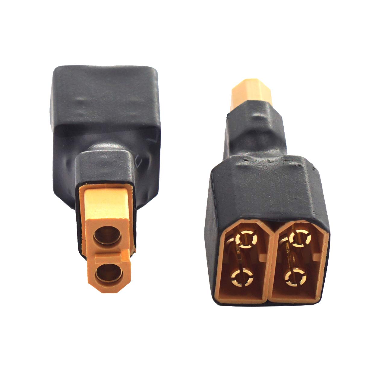Vgoohobby 3Pack Xt60 Parallel Adapter Connector 1 Female To 2 Male Plug Adapter For Rc Lipo Battery