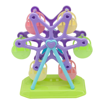 Toyvian Ferris Wheel Playset Toy Preschool Toy Ferris Wheels Toys Amusement Park Carnival Dolls Playset For Kid