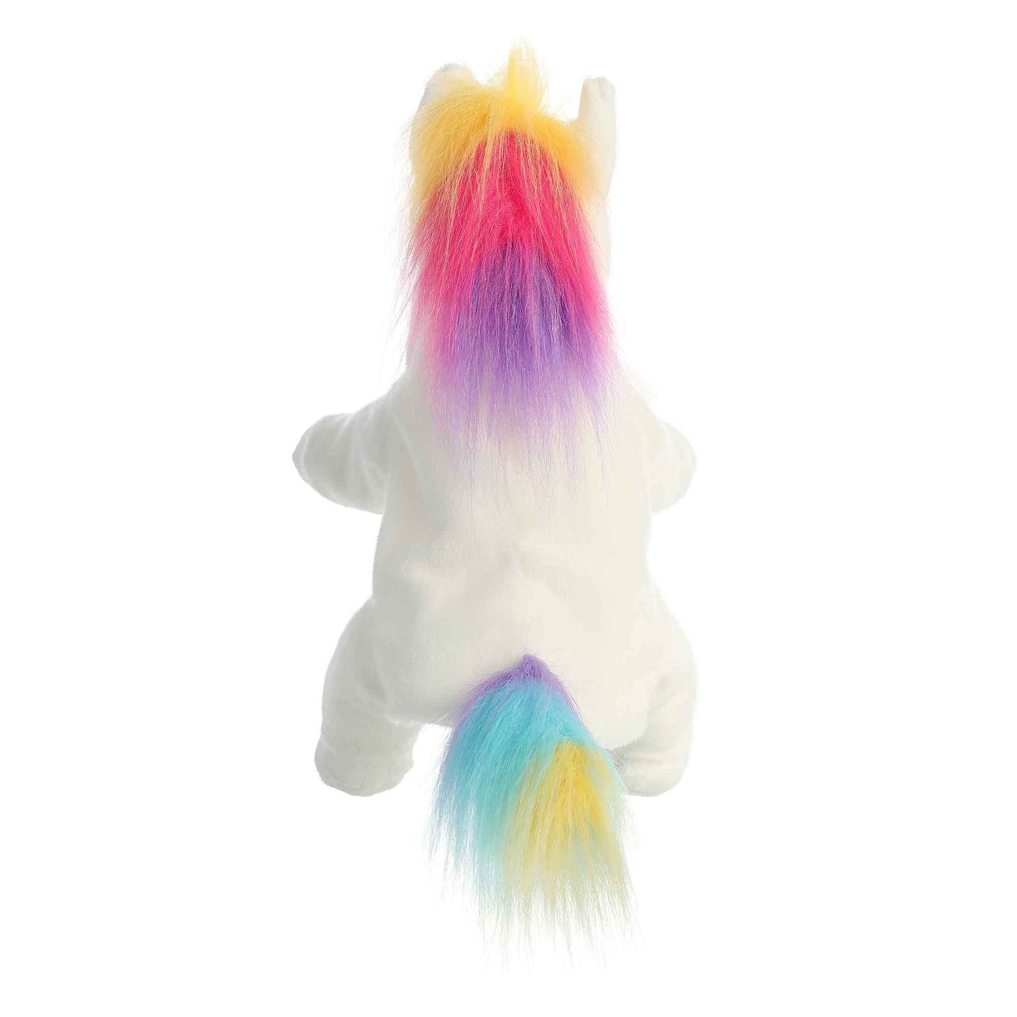 Aurora® Interactive Hand Puppet Unicorn Stuffed Animal - Storytelling Adventures - Playful Learning - Multicolor 12 Inches