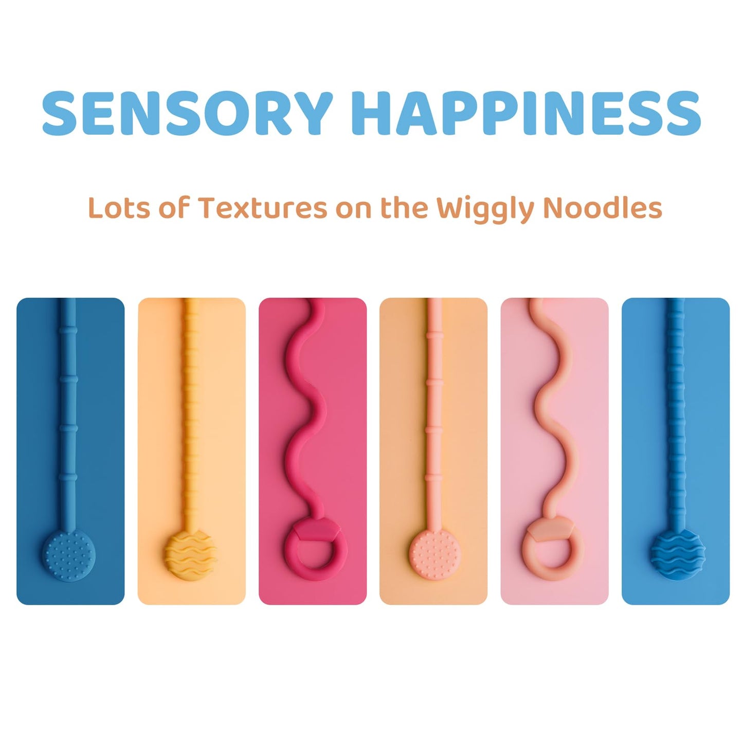 Likee Montessori Toys For Baby 1+ Years Old, Sensory Development Toys For Toddlers 1-3, Silicone Pull String Travel Toy For 18+