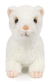 Ice King Bear 12" White Ferret Plush Toy - Soft Polyester Stuffed Animal, Model 6924028