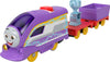 THOMAS & FRIENDS Motorized Toy Train Talking Kana Engine with Sounds, Cargo Car, Standard Size, Plastic, Ages 3+