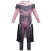 Mssmile Kid Girls Superhero Halloween Costumes Girls Bodysuit Halloween Costume Party Cosplay Outfit(130Cm(7-8T),Audrey)