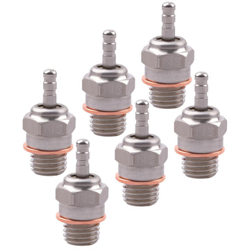 CrazyHobby 70117 Hot Glow Plug No.3 N3 Spark Nitro Engine Parts Replace OS 8 for Traxxas HPI HSP Kyosho 1/8 1/10 RC Car Truck Bu